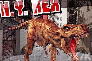 无敌霸王龙吃瓜,瓜田里的王者传奇